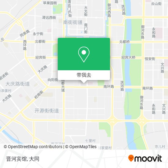 晋河宾馆地图