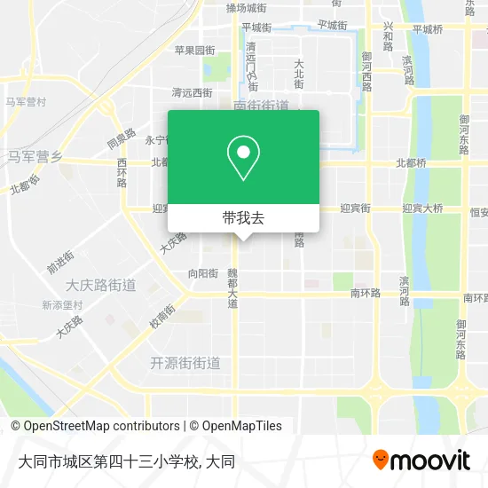 大同市城区第四十三小学校地图