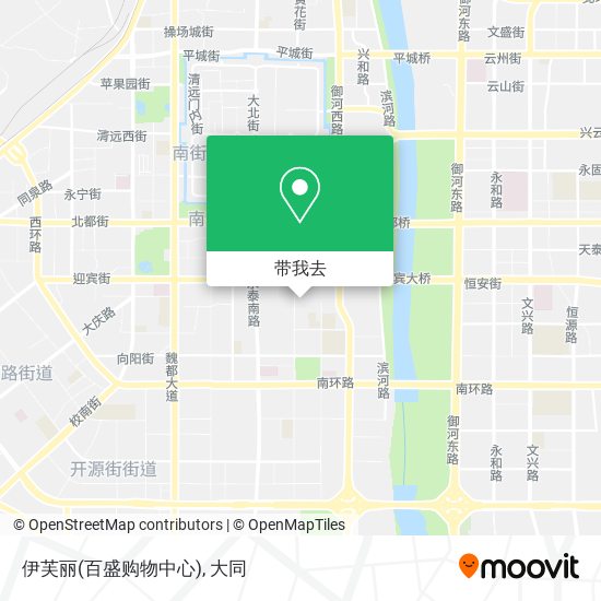 伊芙丽(百盛购物中心)地图