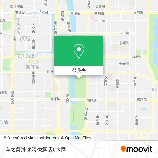 车之翼(水泉湾·龙园店)地图