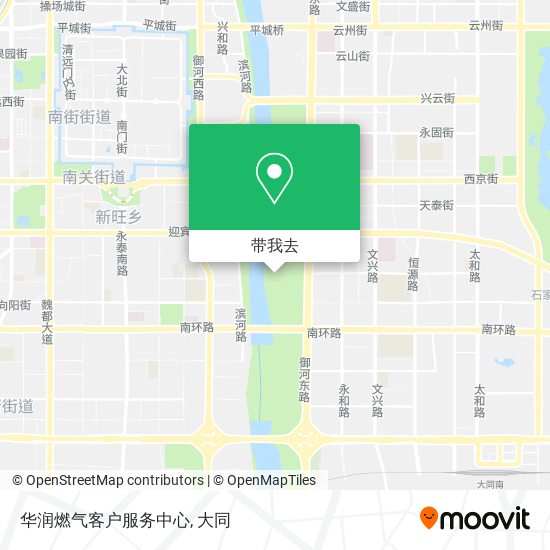 华润燃气客户服务中心地图