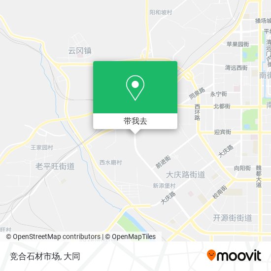 竞合石材市场地图