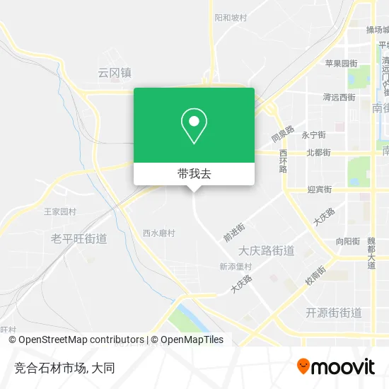 竞合石材市场地图