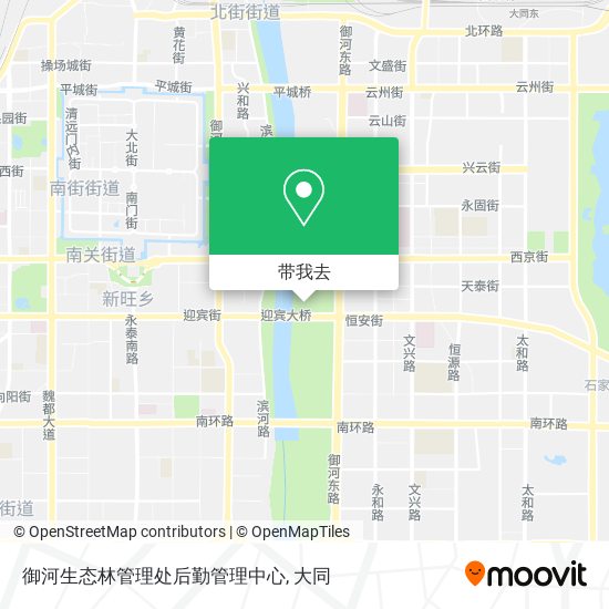 御河生态林管理处后勤管理中心地图