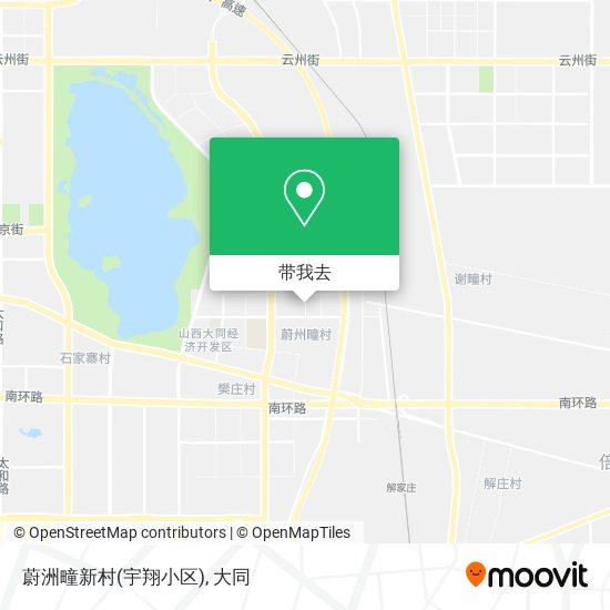 蔚洲疃新村(宇翔小区)地图