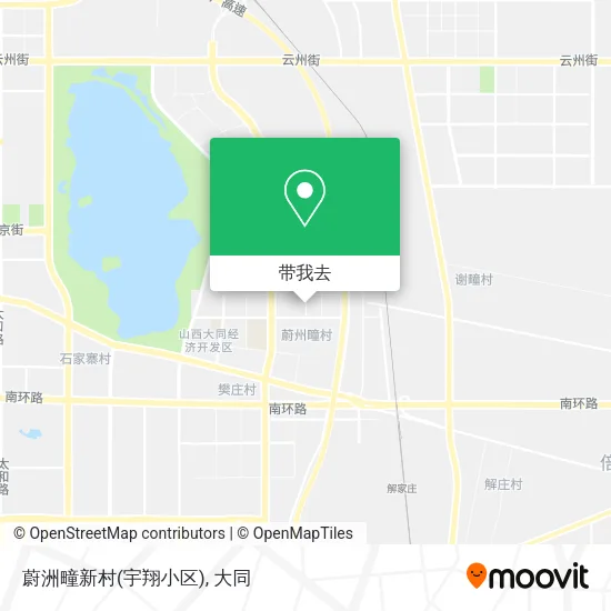 蔚洲疃新村(宇翔小区)地图
