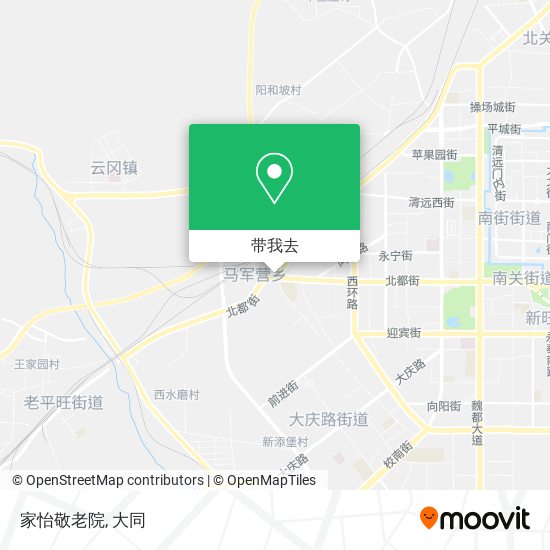 家怡敬老院地图