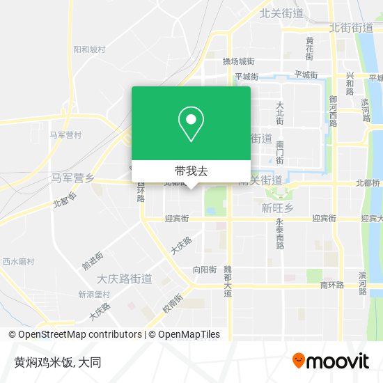 黄焖鸡米饭地图