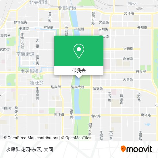 永康御花园-东区地图