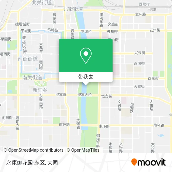 永康御花园-东区地图