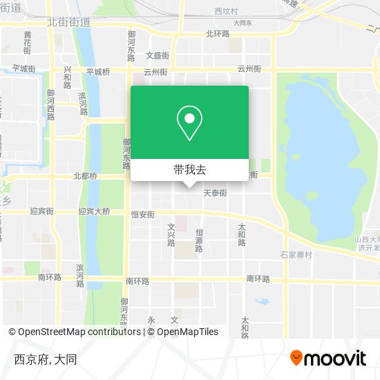 西京府地图