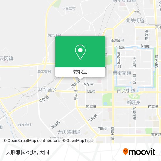 天胜雅园-北区地图
