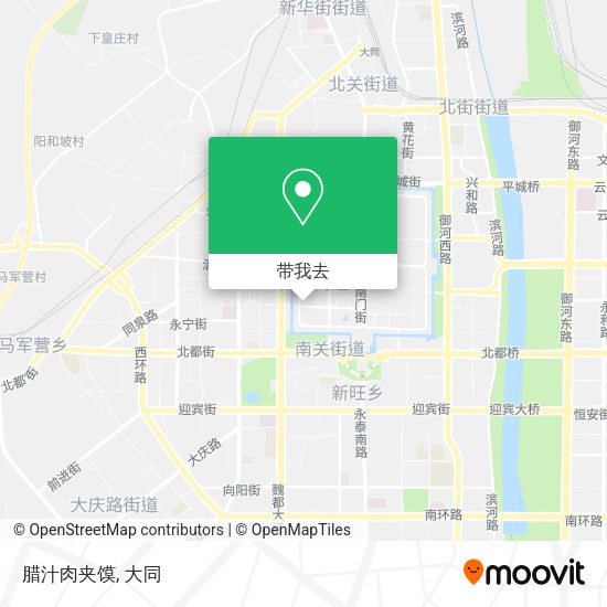 腊汁肉夹馍地图