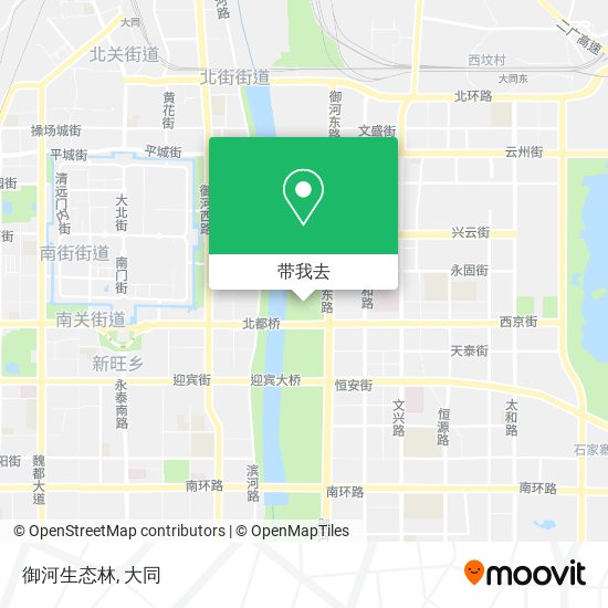 御河生态林地图