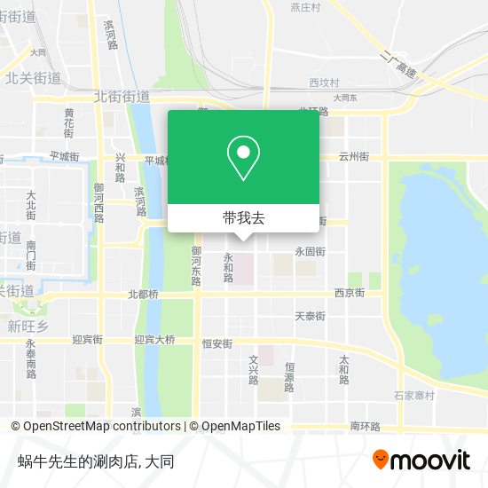 蜗牛先生的涮肉店地图