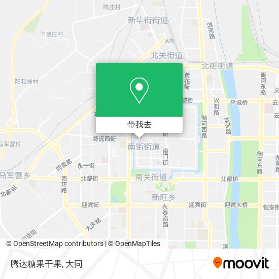 腾达糖果干果地图