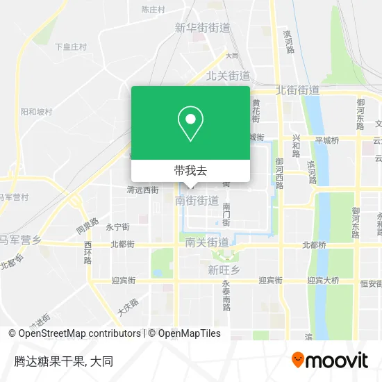 腾达糖果干果地图