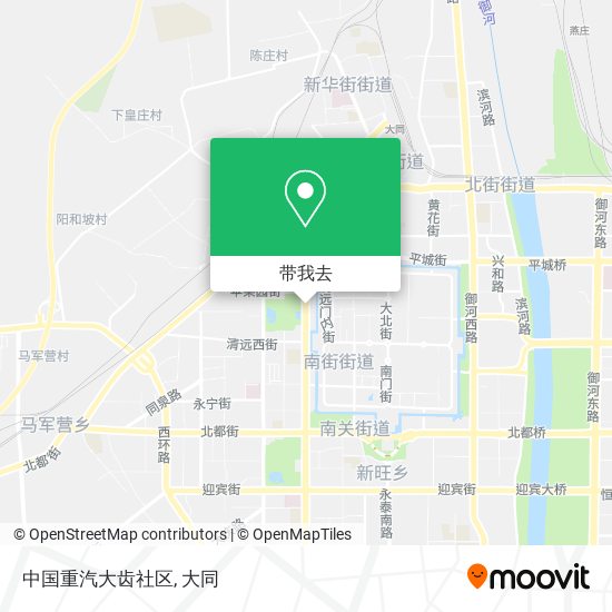 中国重汽大齿社区地图
