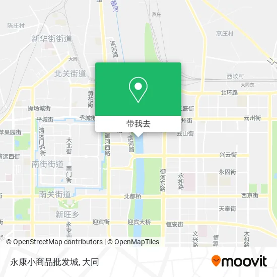 永康小商品批发城地图