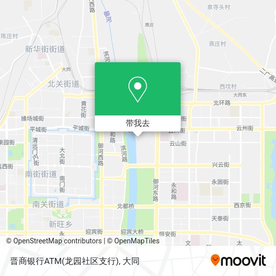 晋商银行ATM(龙园社区支行)地图