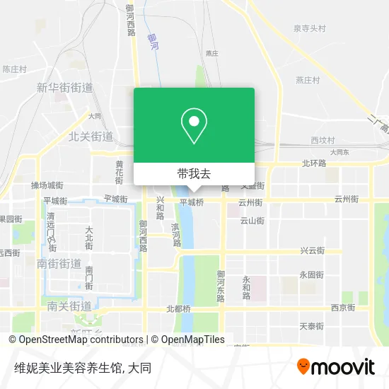 维妮美业美容养生馆地图
