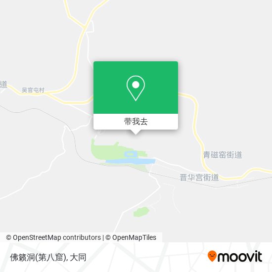 佛籁洞(第八窟)地图