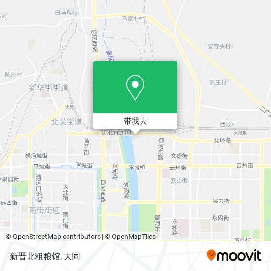 新晋北粗粮馆地图