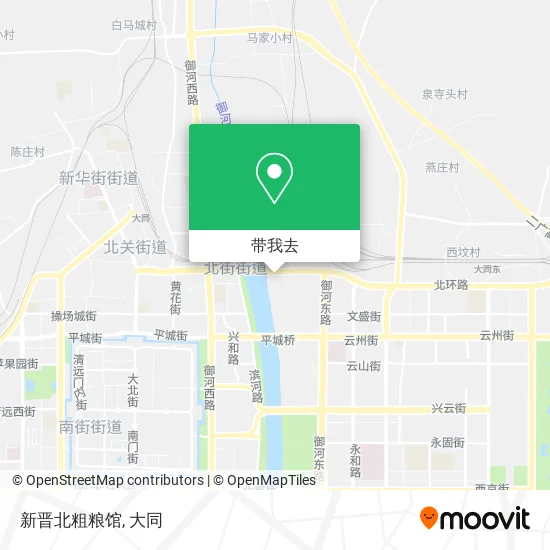 新晋北粗粮馆地图
