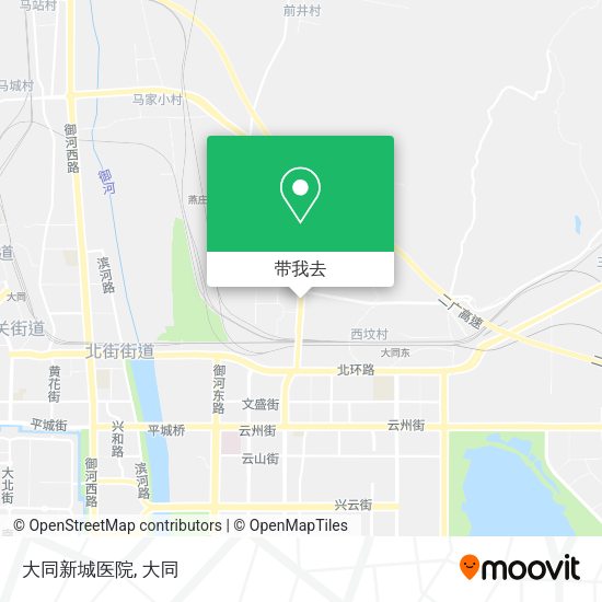 大同新城医院地图