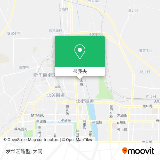 发丝艺造型地图