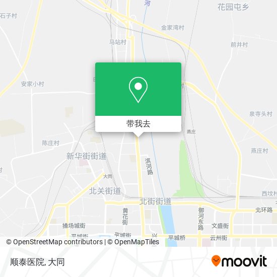 顺泰医院地图