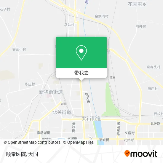 顺泰医院地图