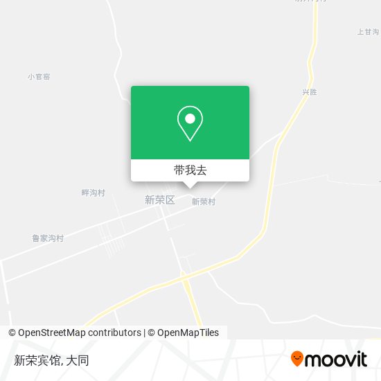 新荣宾馆地图