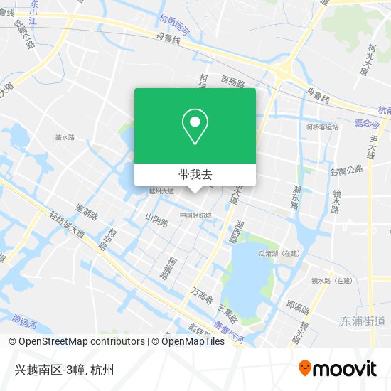 兴越南区-3幢地图