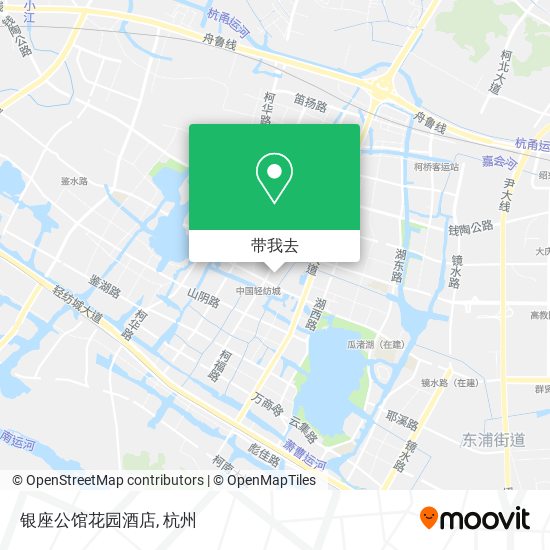 银座公馆花园酒店地图