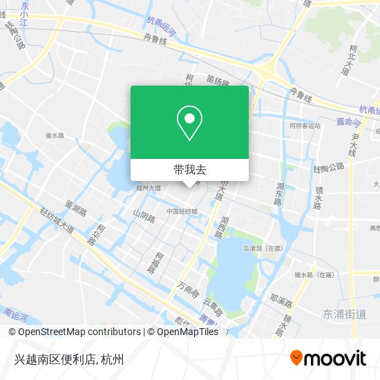 兴越南区便利店地图