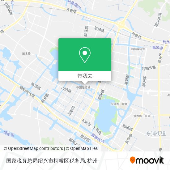 国家税务总局绍兴市柯桥区税务局地图