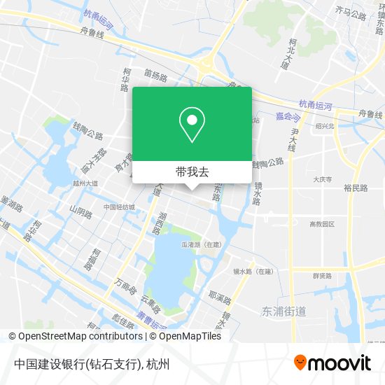 中国建设银行(钻石支行)地图