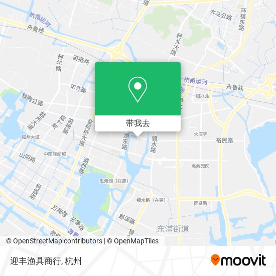 迎丰渔具商行地图