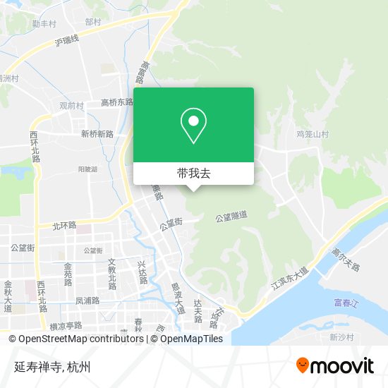 延寿禅寺地图