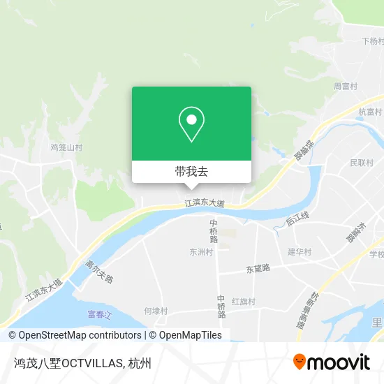 鸿茂八墅OCTVILLAS地图