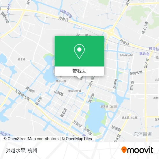 兴越水果地图