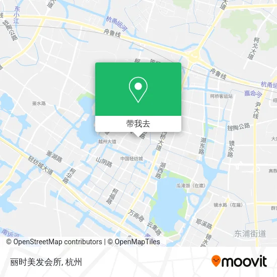 丽时美发会所地图