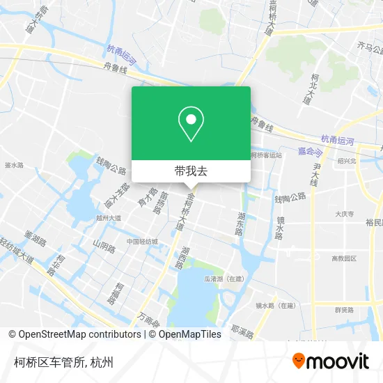 柯桥区车管所地图