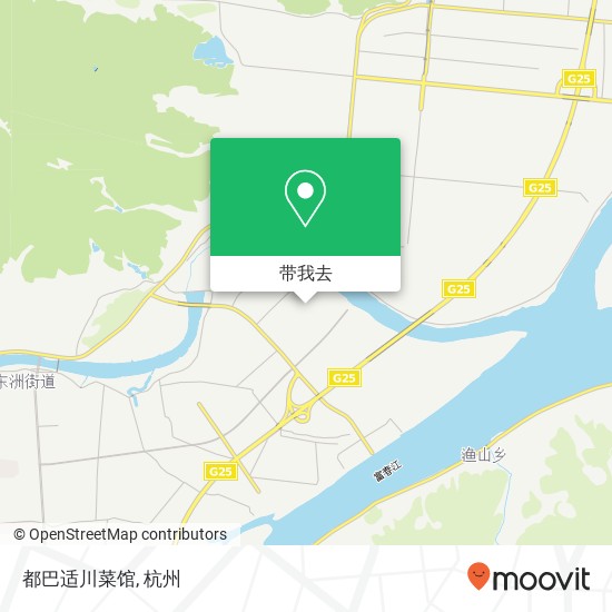 都巴适川菜馆地图