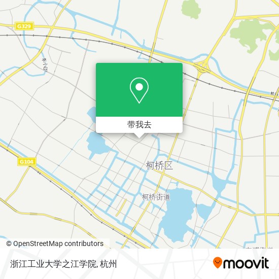 浙江工业大学之江学院地图