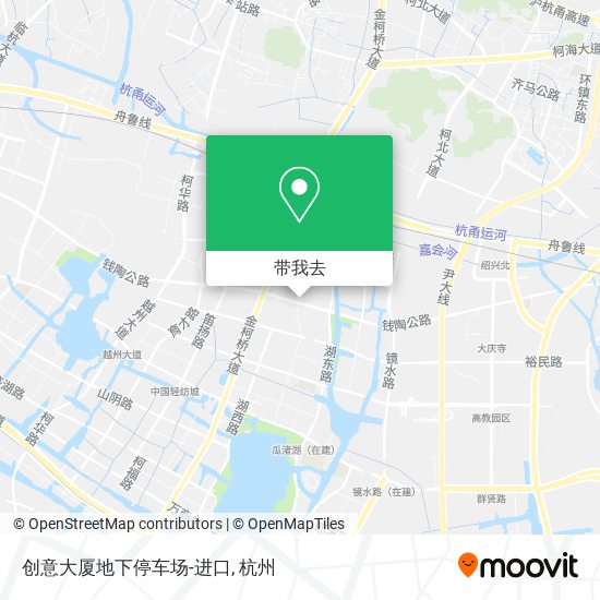 创意大厦地下停车场-进口地图