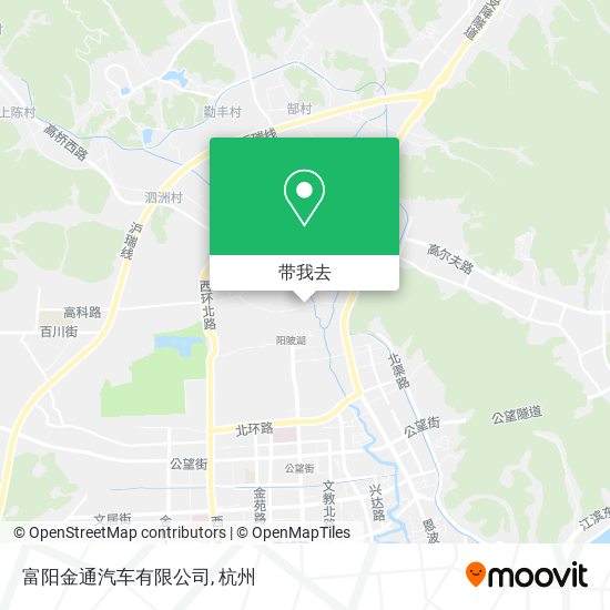 富阳金通汽车有限公司地图