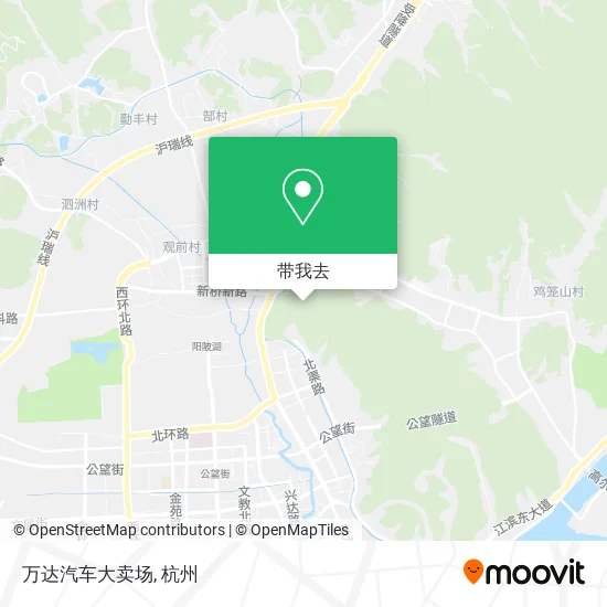 万达汽车大卖场地图