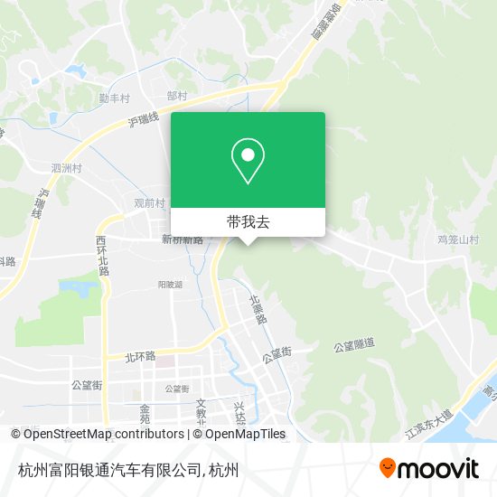 杭州富阳银通汽车有限公司地图